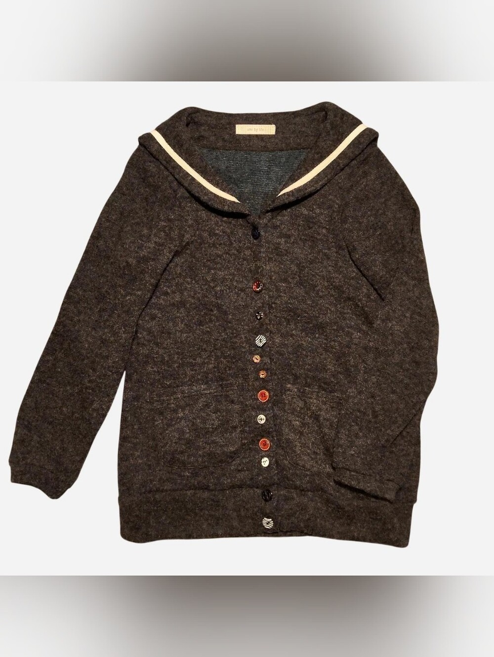 Sailor Collar Cardigan